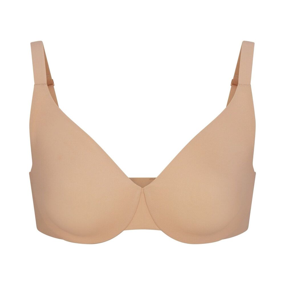 Skims Smoothing Intimates Full Coverage Bra Clay Size 32D